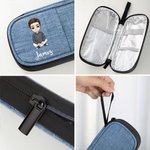 Personnalisé Cartoon Character Birth Flower Insulated Insulin Pen Cooler Travel Organizer with Name Diabetic Supplies Birthday Gift for Diabetic