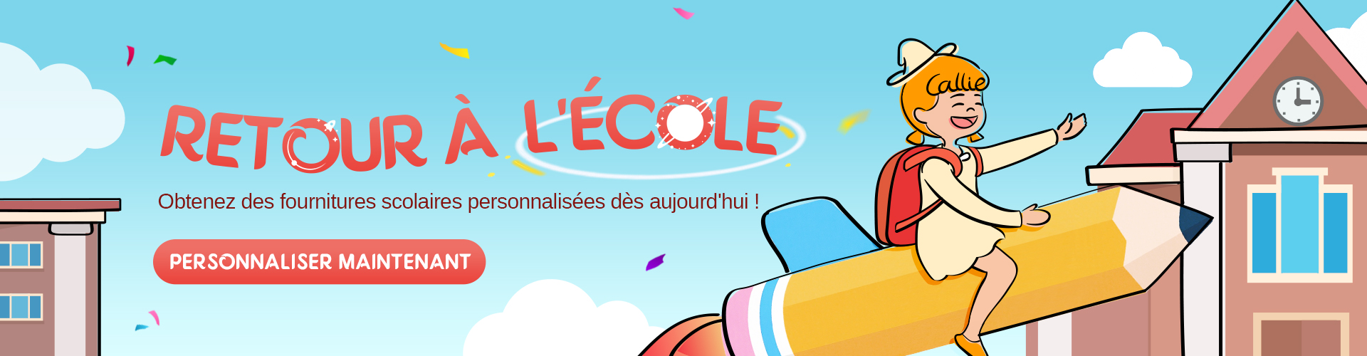 RETOUR À L'ÉCOLE