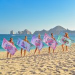 Henkilökohtainen akvarelli Ocean Animals Ylimitoitettu nopea kuiva rantapyyhe nimi kesäloma lisävaruste syntymäpäivälahja perheelle ystäville