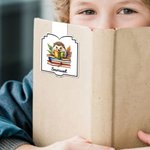 Personalized Cute Animal Magnetic Bookmark Clip with Name Reading Stationery Supplies Back to School Gift for Book Lovers Bookworms