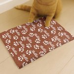 Personalizado Paw Print Multicolor Pet Cooling Mats Cover with Name Pet Supplies Summer Essential New Pet Birthday Gift for Pet Owners Lovers