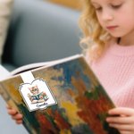 Personalized Cute Animal Magnetic Bookmark Clip with Name Reading Stationery Supplies Back to School Gift for Book Lovers Bookworms