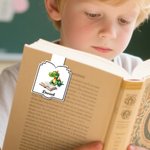 Personalized Cute Animal Magnetic Bookmark Clip with Name Reading Stationery Supplies Back to School Gift for Book Lovers Bookworms