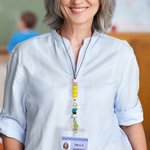 Personalized Apple Notebook Pencil Cartoon Character Detachable Lanyard with Key Ring and Text Funny Appreciation Back to School Gift for Teacher