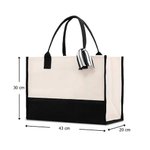 Bolsa de lona personalizada con 1 a 3 fotos de mascotas y nombres accesorios gran capacidad regalo de cumpleaños para amantes de mascotas