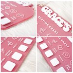 Tableau personnalisé de l'heure du coucher en acrylique avec nom Cadeau d'anniversaire pour garçons filles