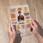 Personalized Photo Christian Bible Acrylic Plaque Birthday Graduation Thanksgiving Gift for Christians