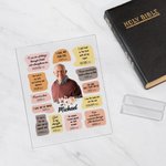 Personalized Photo Christian Bible Acrylic Plaque Birthday Graduation Thanksgiving Gift for Christians