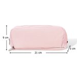 Personalisiertes Niedliches Cartoon Federmäppchen mit Namen 3 Reißverschlussfächern Einschulung Schulanfang Geburtstag Geschenk für Jungen Mädchen