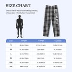 Personalized Best Dad Ever Plaid Soft Drawstring Pajama Pants with Name and Text Birthday Anniversary Gift for Dad Husband Grandpa