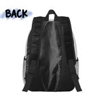 Personalized Cute Cartoon Character Plaid Backpack with Name and Side Pockets Birthday Back to School Gift for Boys Girls