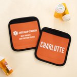 Personalisierte Medizinischer-Notfall-Alarm 2 Stk. Auto-Sicherheitsgurtbezüge mit Namen Text Fürsorgliches Geburtstagsgeschenk für Kinder Familie