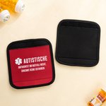 Personalisierte Medizinischer-Notfall-Alarm 2 Stk. Auto-Sicherheitsgurtbezüge mit Namen Text Fürsorgliches Geburtstagsgeschenk für Kinder Familie