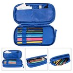 Estuche para lápices personalizado de neón de doble capa con nombre Material escolar Vuelta al cole Regalo de cumpleaños para profesores Niños