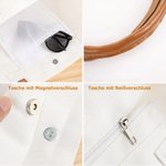 Personalisierte Vintage Blumenrahmen Aquarell Haustierporträt Canvas Tragetasche mit Namen PU-Ledergriffen Reisezubehör Geburtstag Geschenk für Damen