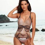 Personalisierte Gesicht Foto Frauen einteiligen Badeanzug Strand Wesentliche Sommerurlaub lustig Geburtstag Jahrestag Geschenk für Freundin Ehefrau