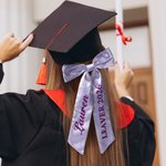 Personalized Glitter Texts Bow Knot Hair Clip Hair Accessories Graduation Gift for Girl Graduates