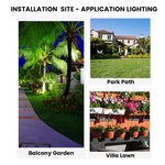 Lampe solaire de jardin imperméable avec nom amovible Personnalisé Cartoon Gardener Décoration de jardin Cadeau d'anniversaire pour la famille Les amoureux du jardinage