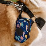 Personalized Colour Cute Paw Print Dog Poop Storage Bag with Name Pet Supplies Birthday Gift for Dog Owners