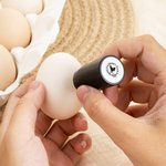 Sello personalizado para huevos con nombre texto y diferentes modelos certificación de la FDA tinta comestible regalo para familias y agricultores