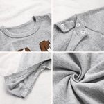 Personalised Embroidery Cow Print Initial 100% Cotton Baby Romper Hat Set with Name Welcome Baby Party Baby Shower Gift for Newborns