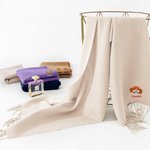 Henkilökohtainen 1-3 kirjailtu Pet Face Photos Super pehmeä lämmin huivi nimet muoti lisävaruste Birthay lahja perheen lemmikkieläinten ystäville