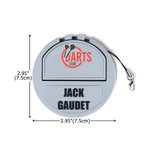 Personalised 3D Printed Logo Portable Pocket Dart Holder with Text and Base for Holding 3 Darts Desk Decor Birthday Gift for Dart Lover