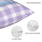 Personalised 1-5 Cartoon Characters Family Throw Pillow Cover Home Decor Birthday Anniversary Housewarming Gift for Family