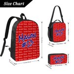 Personalized Supported Ball Team Name Number Backpack Lunch Bag Pencil Case Set Back to School Birthday Game Day Gift for Students