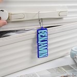 Personalized Multicolor Backpack Name Tag Item Identification Trip Accessories Birthday Gift for Students Travel Lover