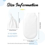 Personalized Blue Pink Highland Cow Swaddle and Knot Hat Set with Name Baby Shower Birthday Gift for Newborns Babies