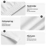 Personlig femstjärnig recension foto andningsaktiva par thong boxer underkläder brief set med namn datum och text födelsedag jubileum present