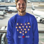 Personalizzato Funny Lover Face Photo Couple T-shirt Felpa con nome Romantic Anniversary Birthday Gift for Him Her