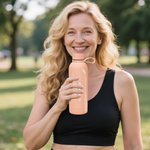 Personlig Ballong Sun Cherry Isolerad vattenflaska i rostfritt stål med graverat namn Tillbaka till skolan Födelsedag Jubileum Present till vänner familj