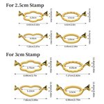 Personalised Vintage Pattern Wax Seal Stamp Set with Handle Wax Beads Wax Warmer Spoon and Box Party Wedding Gift for Bride Groom Craft Lover