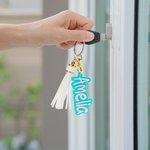 Personalized Multicolor Backpack Name Tag Item Identification Trip Accessories Birthday Gift for Students Travel Lover