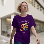 Personifierad T-shirt med namn och text för födelseblomma och insekt Dagliga resetillbehör Jubileum Födelsedagspresent för kvinnor