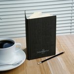 Libreta A5 personalizada con monograma clásico y nombre Cumpleaños Graduación Regalo para graduados Socios de negocios