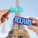 Personalized Multicolor Backpack Name Tag Item Identification Trip Accessories Birthday Gift for Students Travel Lover