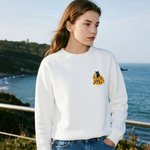 Personlig T-skjorte med blomsterfoto av kjæledyr Sweatshirt med navn Picnic Pet Party Bursdag Jubileumsgave til kjæledyrseiere