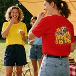 Personlig T-skjorte med blomsterfoto av kjæledyr Sweatshirt med navn Picnic Pet Party Bursdag Jubileumsgave til kjæledyrseiere