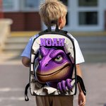 Personalised Cute 3D Cartoon Dinosaur Backpack Lunch Bag Pencil Case Set with Name Back to School Birthday Gift for Boys Girls