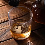Personalized That's What I Do Golf Swing 10 oz Old Fashioned Rock Whiskey Glass with Name Birthday Father's Day Gift for Golfers Wine Lovers
