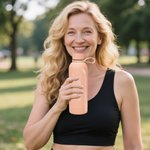 Personalized Balloon Sun Cherry Stainless Steel Insulated Water Bottle with Engraved Name Back to School Birthday Anniversary Gift for Friends Family