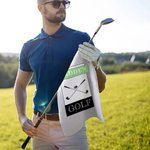 Personalized Classic Quick Dry Waffle Sports Golf Towel with Name and Carabiner Clip Golf Accessory Birthday Gift for Golf Player