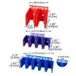 Personalized Multicolour 3D Printed Hockey Stick Holder with Text and 2-5 Sticks Wall Mount Home Storage Birthday Gift for Hockey Lovers