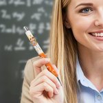 Stylo à bille rétractable pailleté avec nom Cadeau d'anniversaire et de fin d'année pour professeur