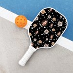 Henkilökohtainen Bones Paw Prints 1-3 Face Valokuvat Pickleball Mela nimi Kilpailupäivä Syntymäpäivä Lahja Pickleball Pelaajat Pet Lover