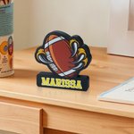 Henkilökohtainen 3D-tulostus maskotti nimi merkki Plaque School Spirit huoneen sisustus Valmistuminen lahja Studentille