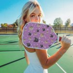 Henkilökohtainen Bones Paw Prints 1-3 Face Valokuvat Pickleball Mela nimi Kilpailupäivä Syntymäpäivä Lahja Pickleball Pelaajat Pet Lover